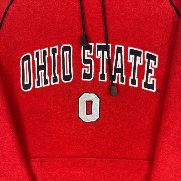 VTG Foot Locker Exclusive Ohio State sportswear streetwear fleece hoodie mens L - Picture 3 of 6